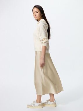 Uniqlo Satin Skirt